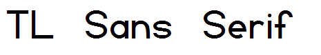 TL Sans Serif