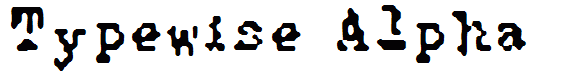 Typewise Alpha