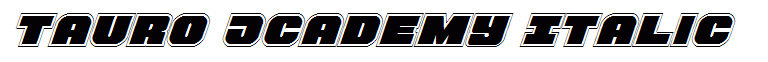 Tauro Academy Italic