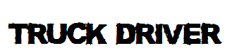 TRUCK DRIVER