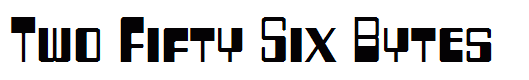 Two Fifty Six Bytes