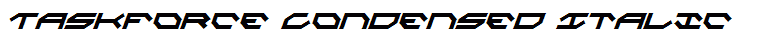 Taskforce Condensed Italic