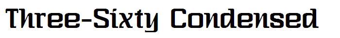 Three-Sixty Condensed