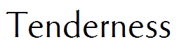 Tenderness