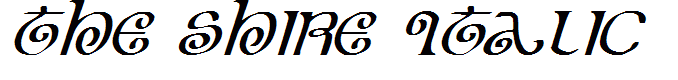 The Shire Italic