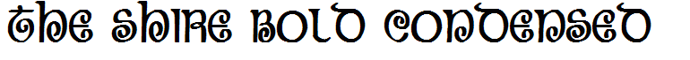 The Shire Bold Condensed