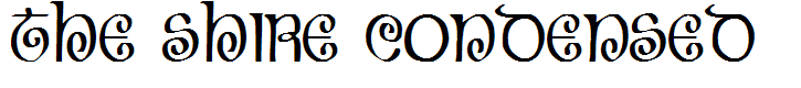 The Shire Condensed