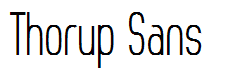 Thorup Sans