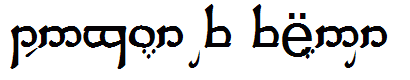 Tengwar of F?anor