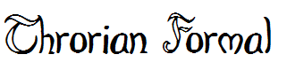 Throrian Formal