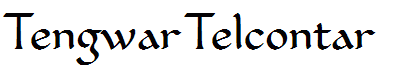Tengwar Telcontar