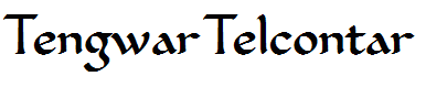 Tengwar Telcontar