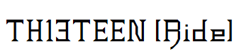 TH13TEEN (Ride)
