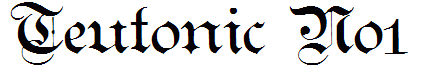 Teutonic No1