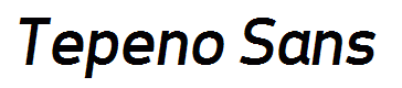 Tepeno Sans
