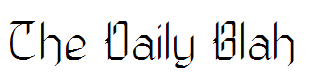 The Daily Blah