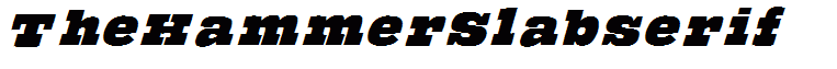 TheHammerSlabserif