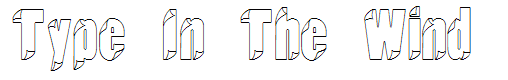 Type In The Wind