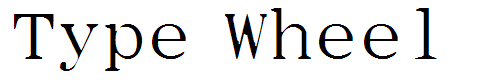 Type Wheel