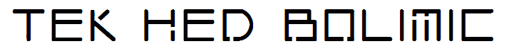TEK HED BOLIMIC