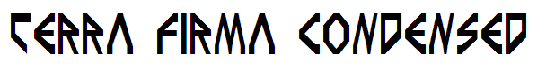 Terra Firma Condensed