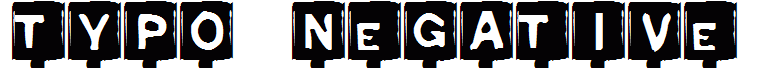 Typo Negative