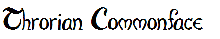 Throrian Commonface