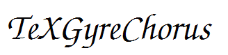 TeXGyreChorus