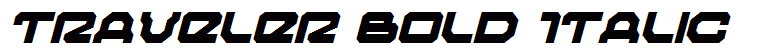 Traveler Bold Italic