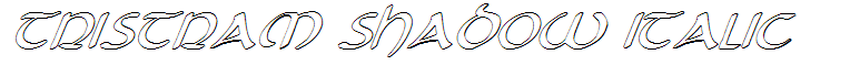 Tristram Shadow Italic