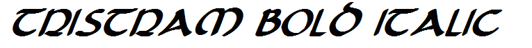 Tristram Bold Italic