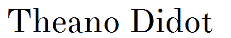 Theano Didot