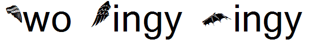 Two Wingy Dingy