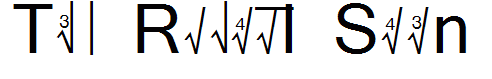 The Radical Sign