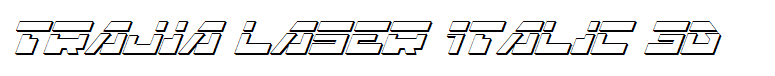 Trajia Laser Italic 3D