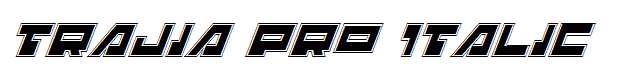 Trajia Pro Italic