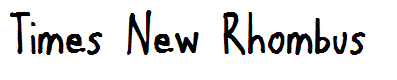 Times New Rhombus