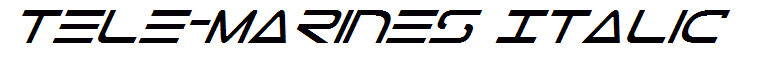 Tele-Marines Italic