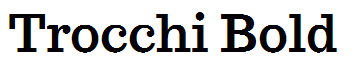 Trocchi Bold