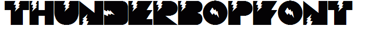 Thunderbopfont