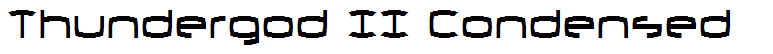 Thundergod II Condensed