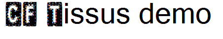 CF Tissus demo