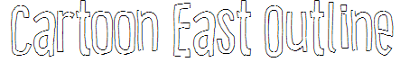 Cartoon East Outline