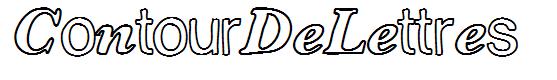 ContourDeLettres