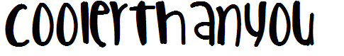 CoolerThanYou