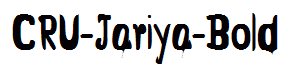 CRU-Jariya-Bold