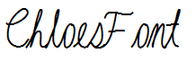 ChloesFont