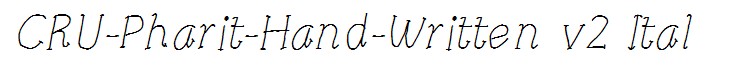 CRU-Pharit-Hand-Written v2 Ital