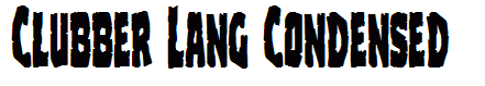 Clubber Lang Condensed