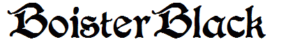 BoisterBlack